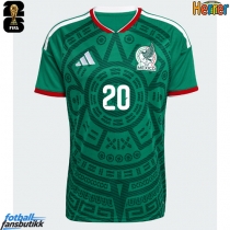 Mexico Henry Martin #20 Hjemmedrakt EM 2024 Kortermet